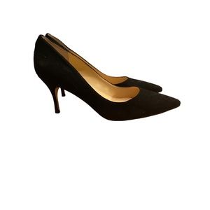 Ivanka Trump Women’s (8M) Black Suede High Heels